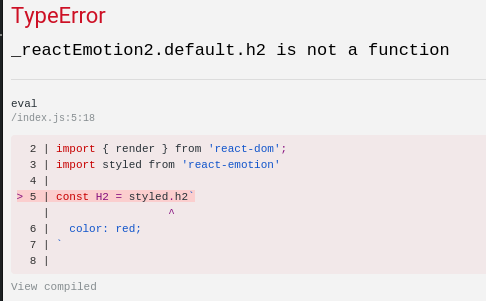 Styled shorthands don't working · Issue #401 · emotion-js/emotion · GitHub