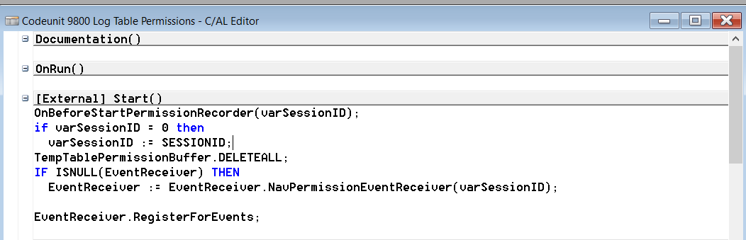 [Event Request] Codeunit 9800 - OnBeforeStartPermissionRecorder · Issue ...