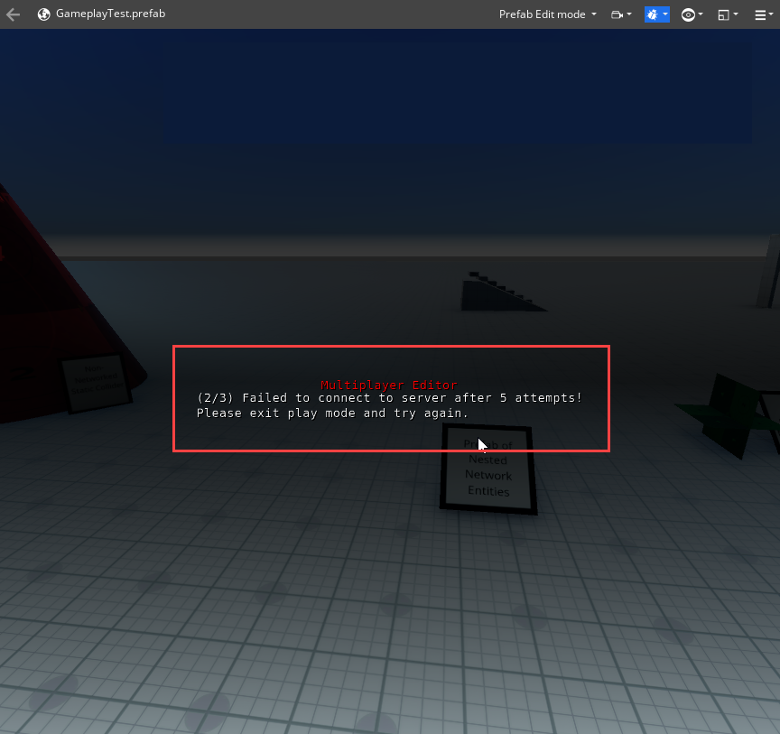 Multiplayer editorsv_print_server_logs False Causes Editor Play Fail