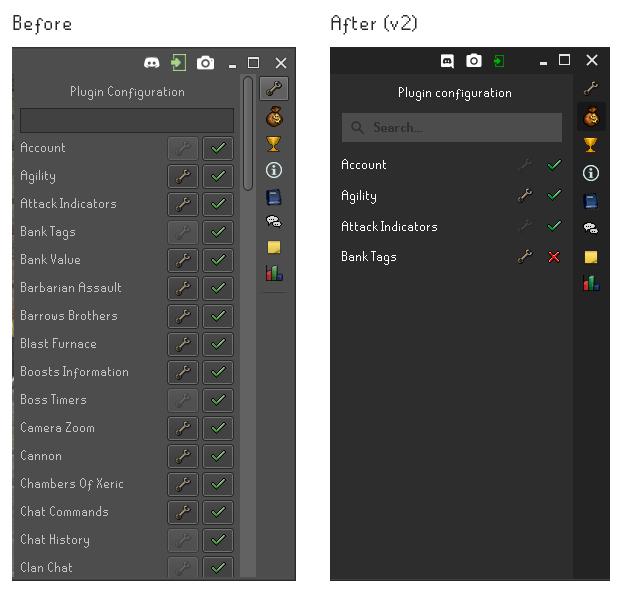 mockup config oldschool