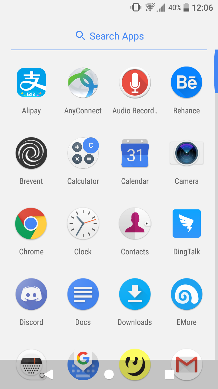 App Drawer Grid Margin Being Different Than Official Pixel Launcher