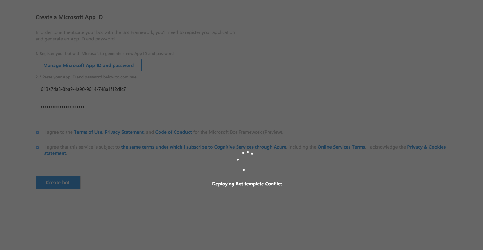 Issues with Bot Service on Azure · Issue #3860 · microsoft/botframework ...
