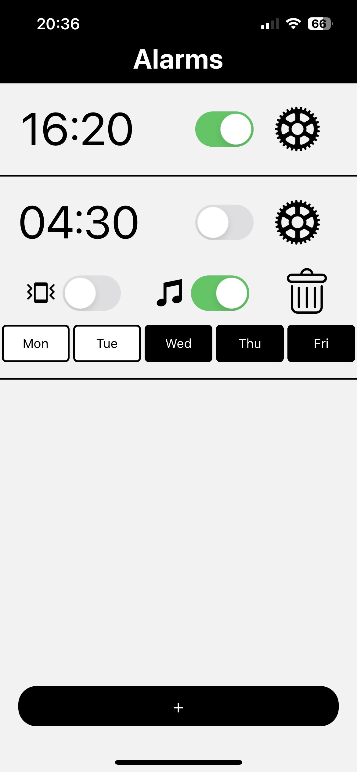 GitHub JanKozub/AlarmsReact Alarms app in react