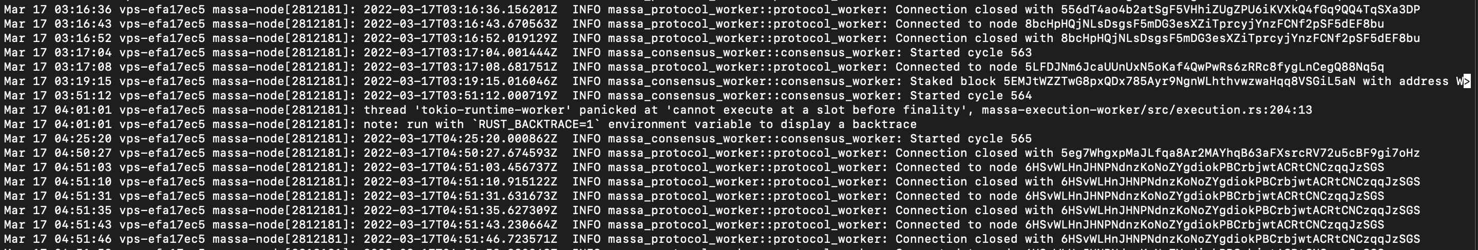 Crash on execution worker · Issue #2434 · massalabs/massa · GitHub