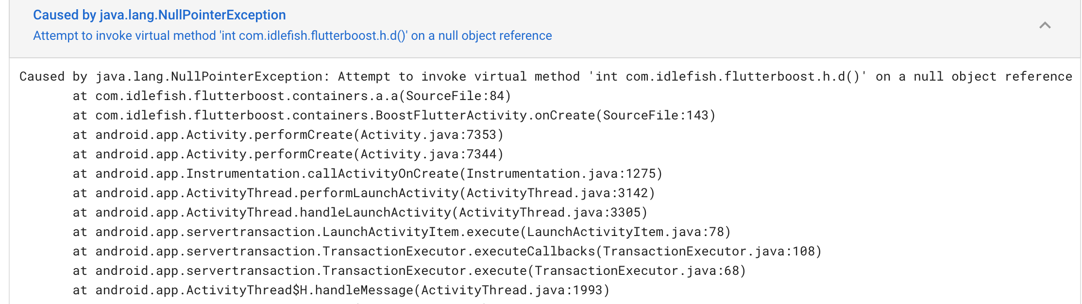 v1.9.1-hotfixes 分支crash · Issue #604 · alibaba/flutter_boost · GitHub