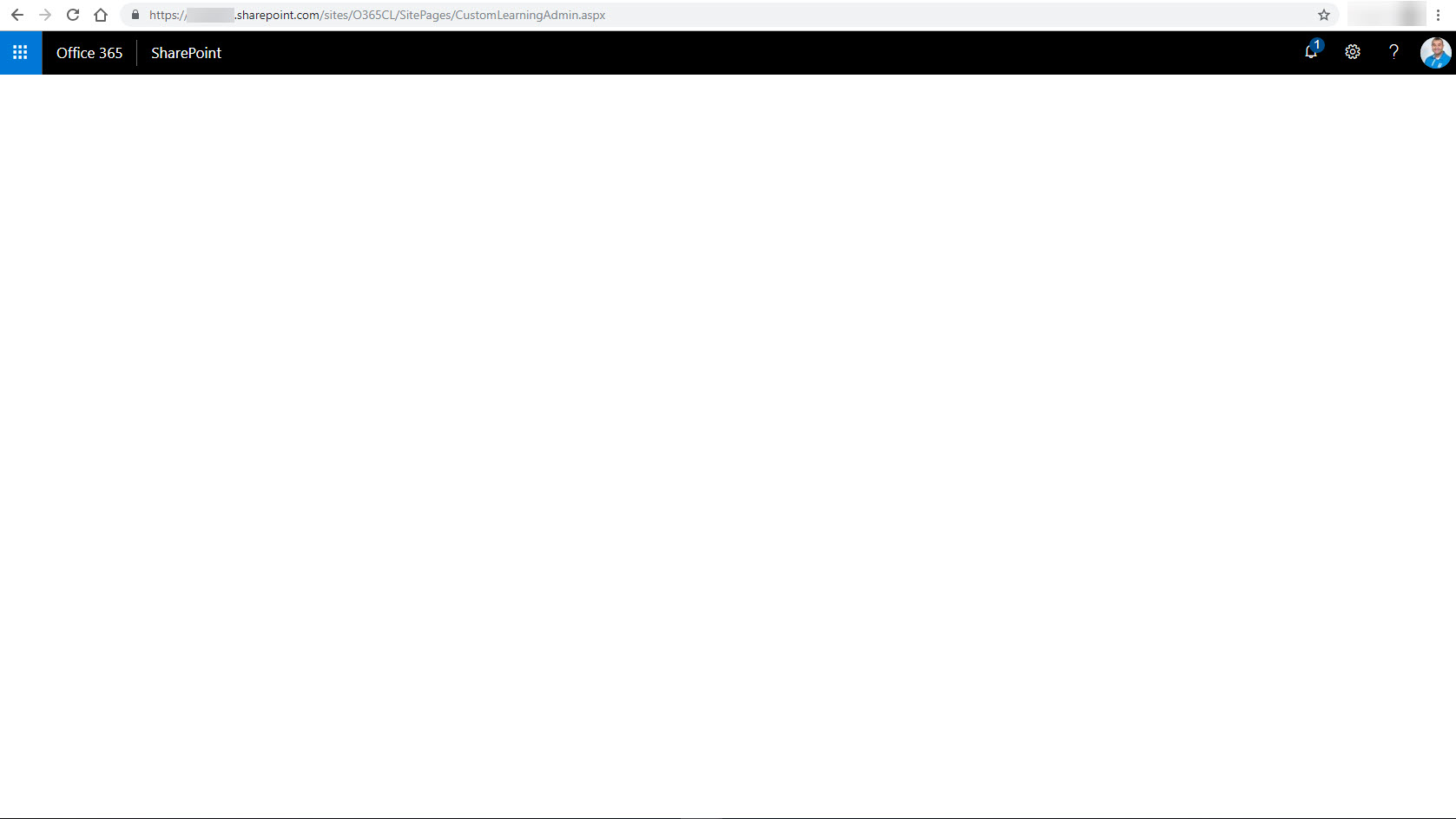 CustomLearningAdmin.aspx blank after provisioning · Issue #10 · pnp ...