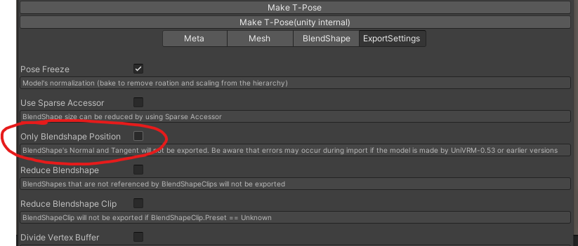 Blendshape smoothing not being exported correctly from FBX to VRM ...