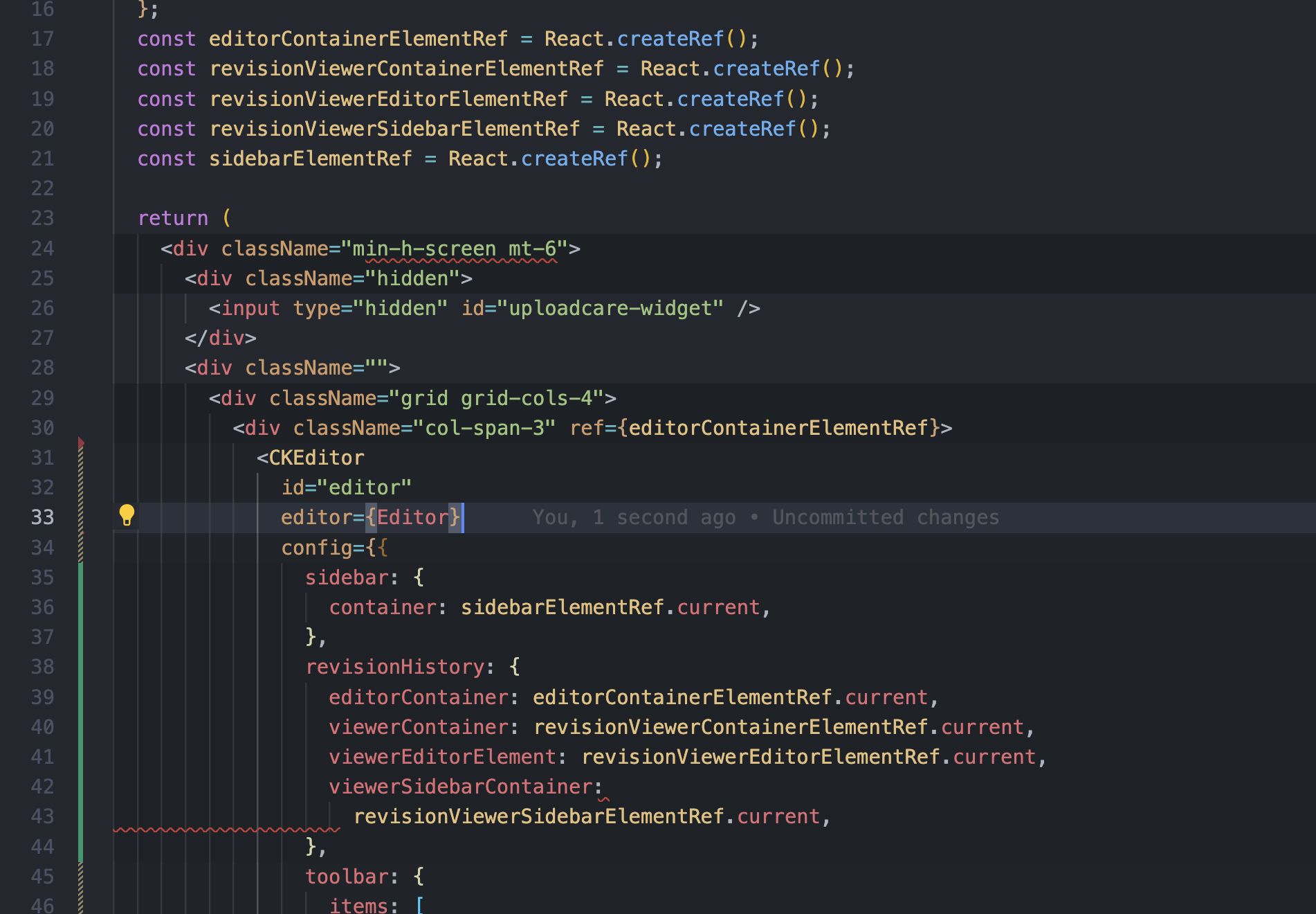 Revision History 34.2.0 plugin unable to open on React · Issue #12285 ...