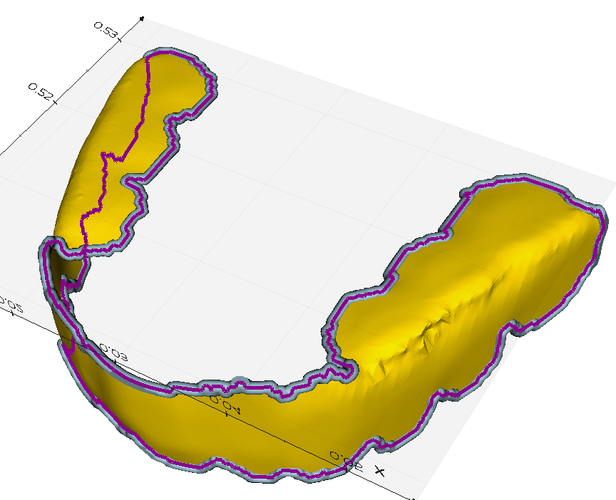 Cut a mesh by the distance from its boundaries · Issue #351 · marcomusy ...