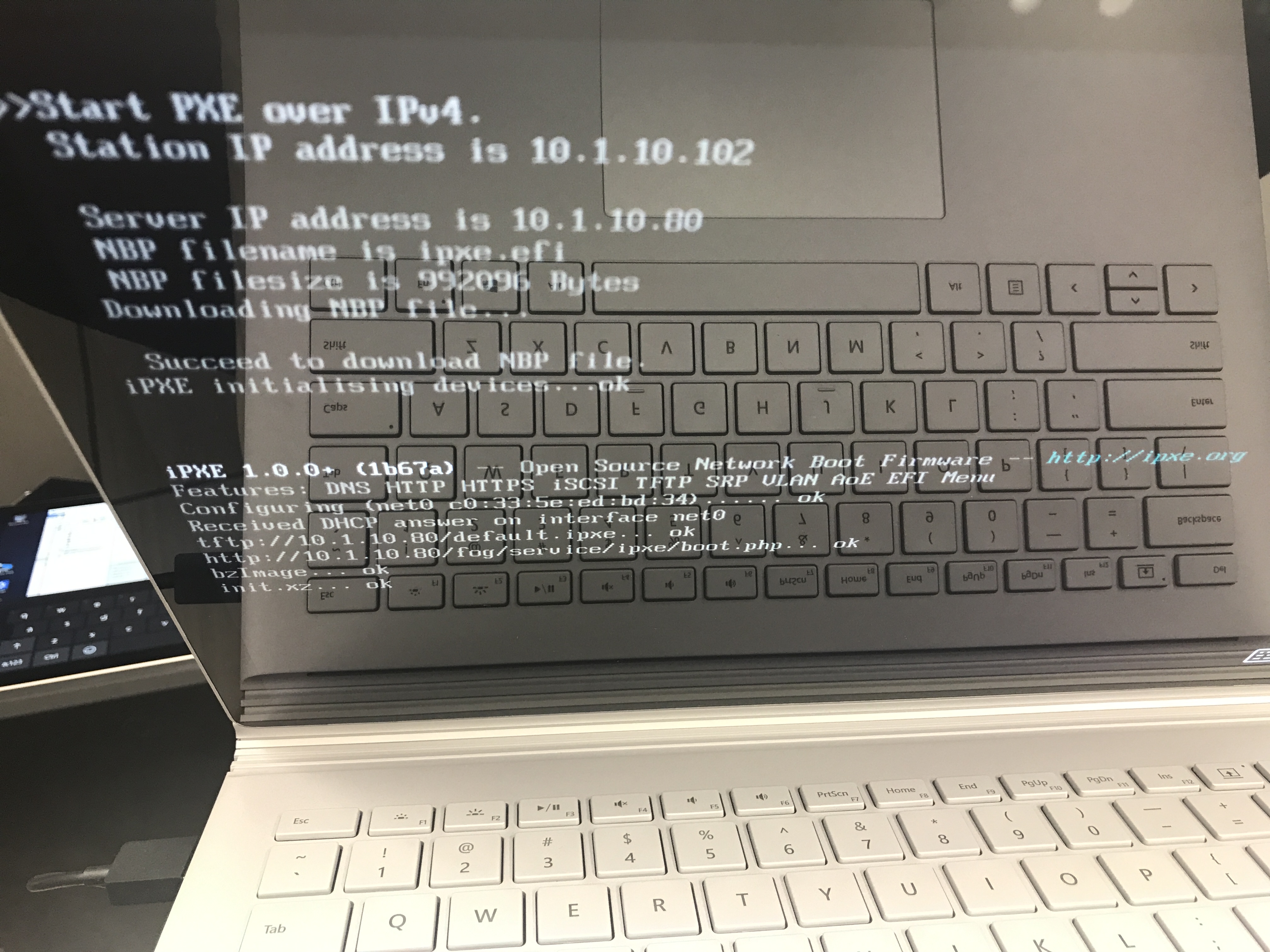 Surface Book Not working with FOG · Issue 213 · FOGProject