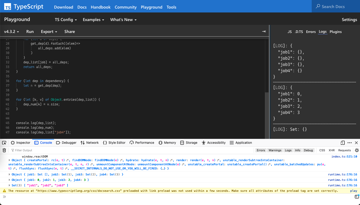 runjs - a javascript and typescript local playground -... Playground: Output different from console (and node.js). · Issue #1880 ...
