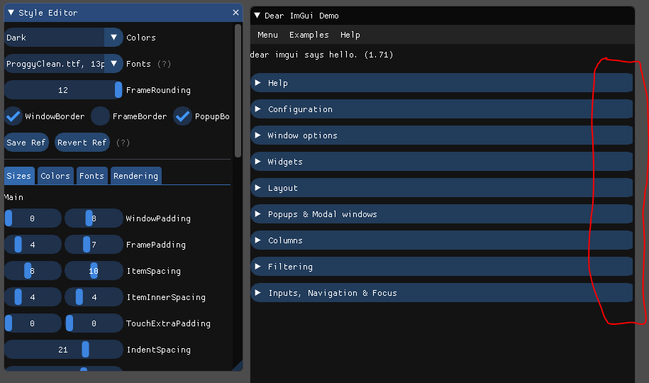 Widgets are clipped on the right side of the window · Issue #2805 ...