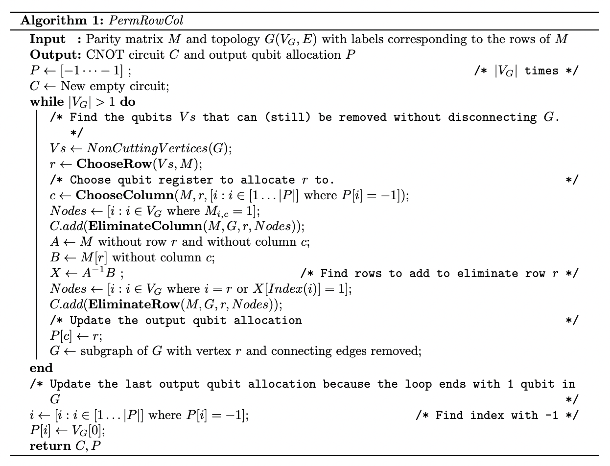 Dynamic qubit allocation and routing for constrained topologies by CNOT ...