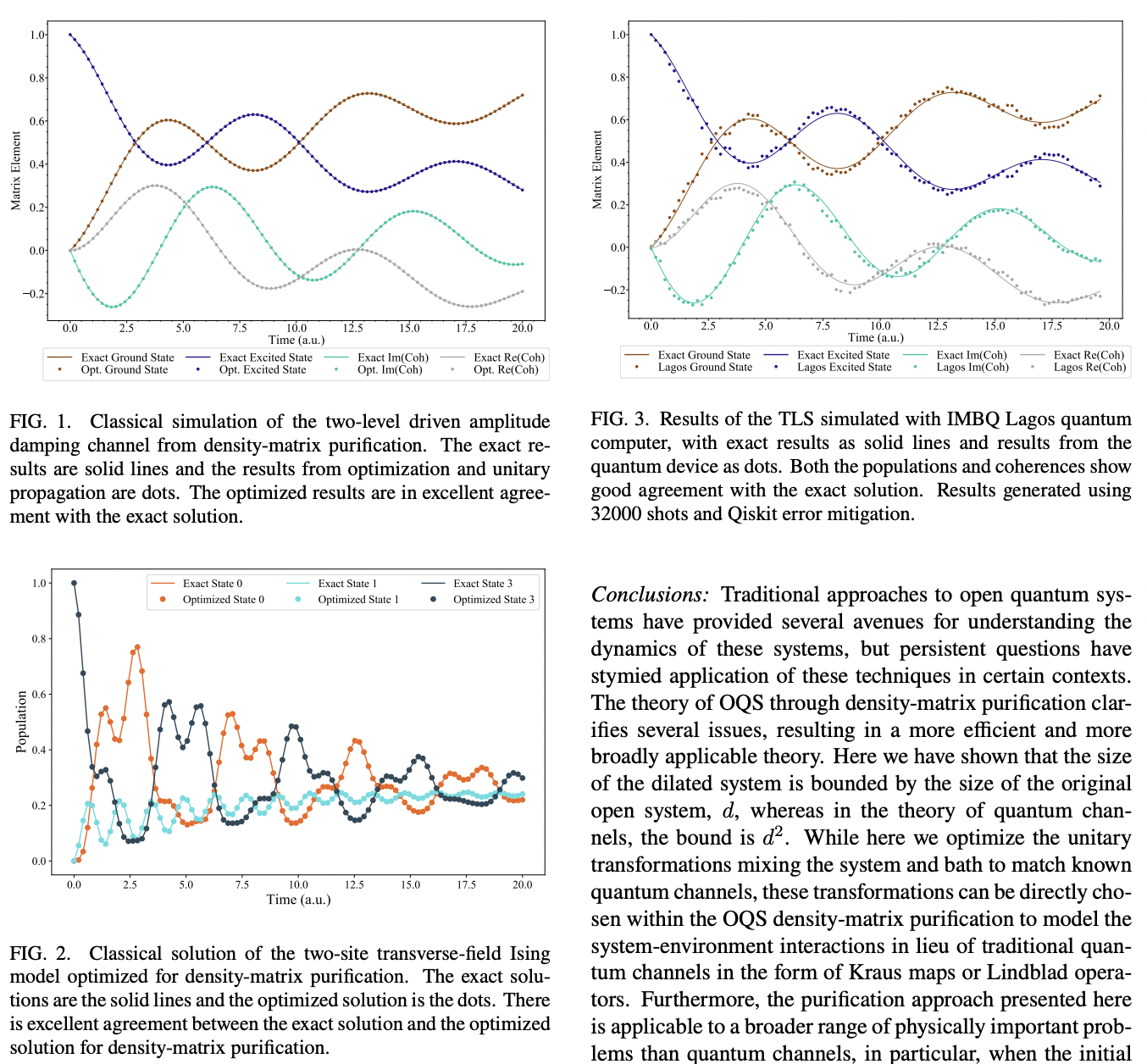 Quantum Simulation of Open Quantum Systems Using Density-Matrix ...