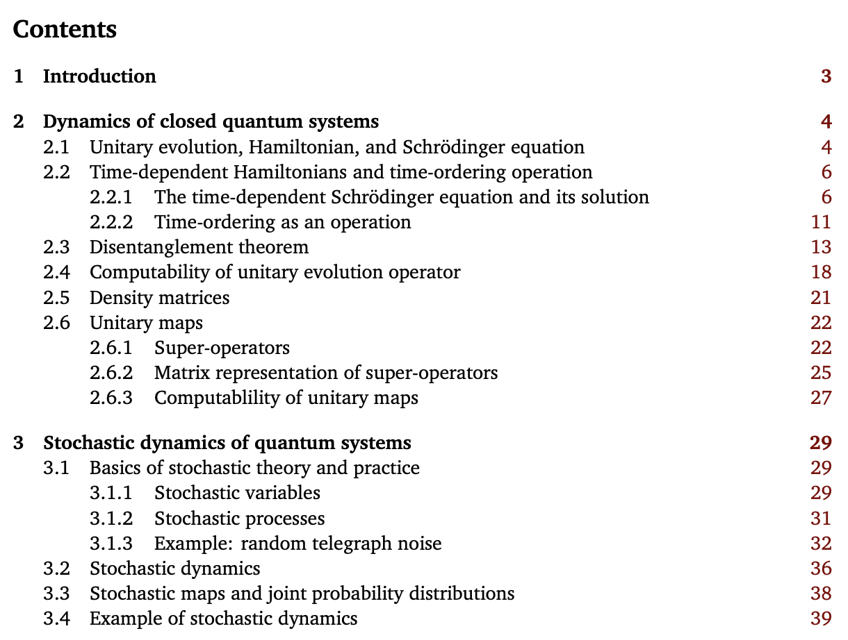 Introduction to the theory of open quantum systems · Issue #3548 ...