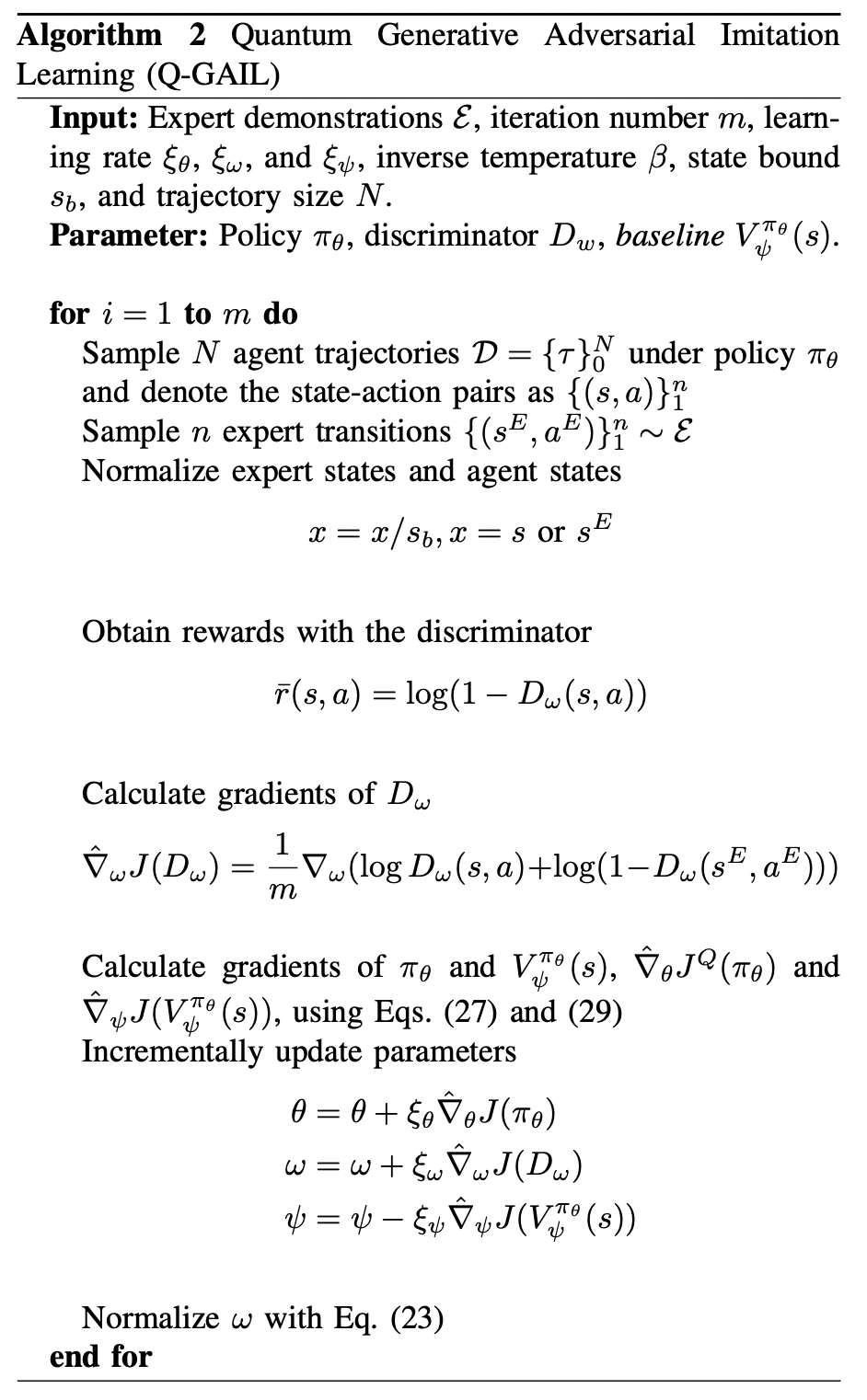 Quantum Imitation Learning · Issue #4601 · github-nakasho/quantph · GitHub