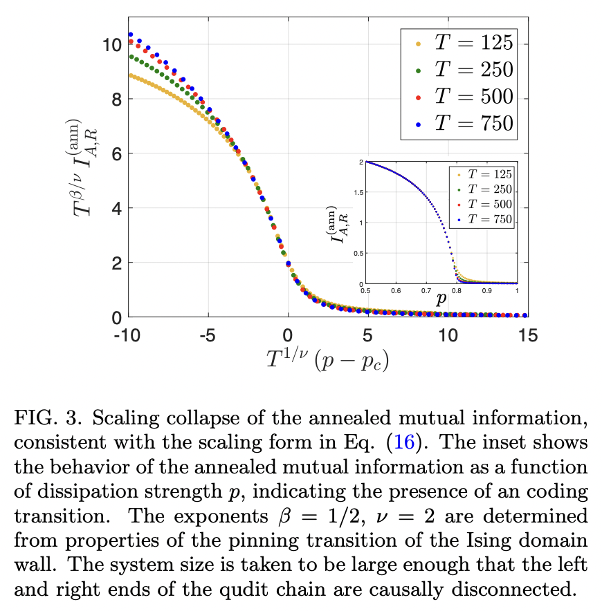 Quantum Coding Transitions in the Presence of Boundary Dissipation ...