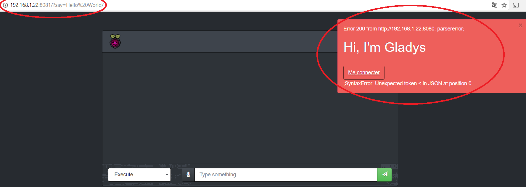 Error 200 from http 192 168 1 22 8080 parsererror issue 17