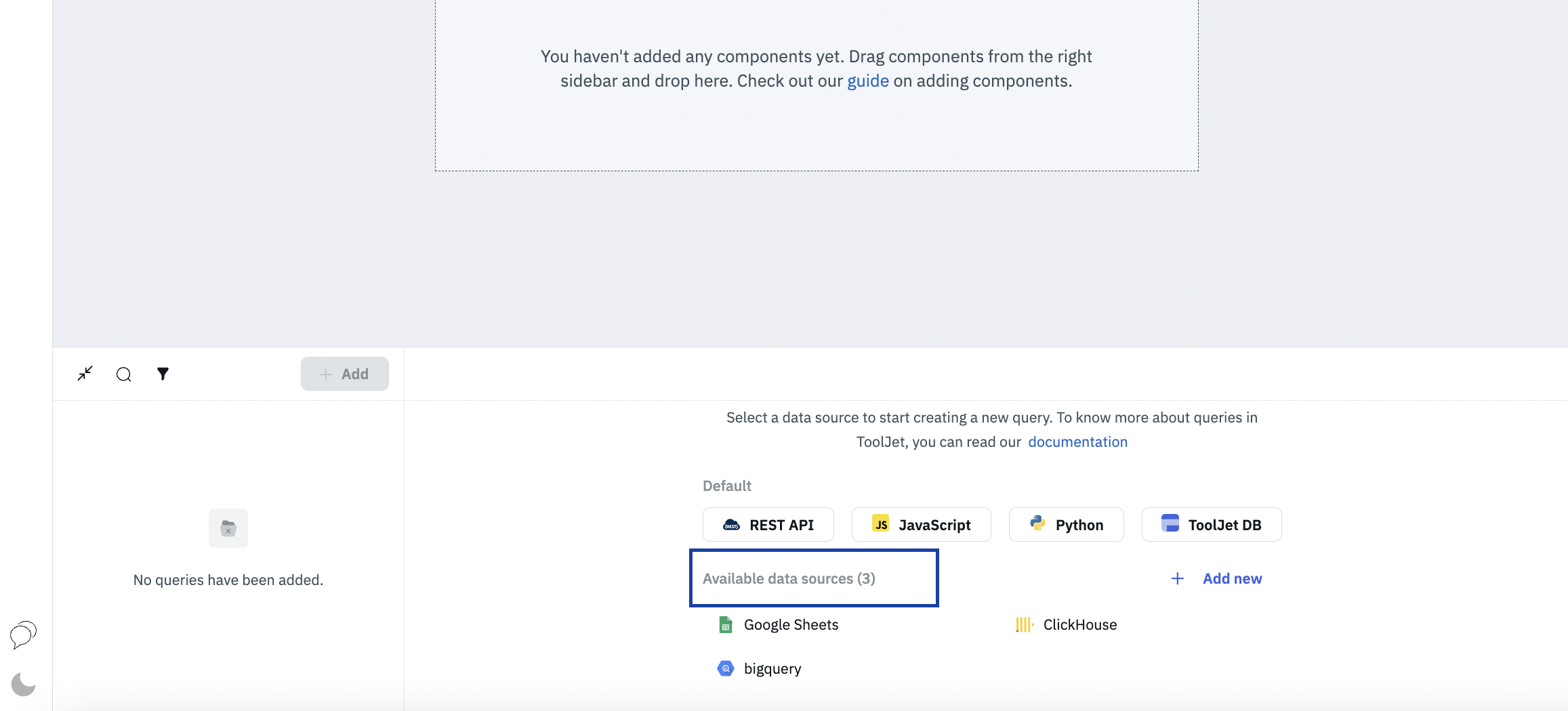 Data Source name consistency to be added · Issue #7404 · ToolJet ...