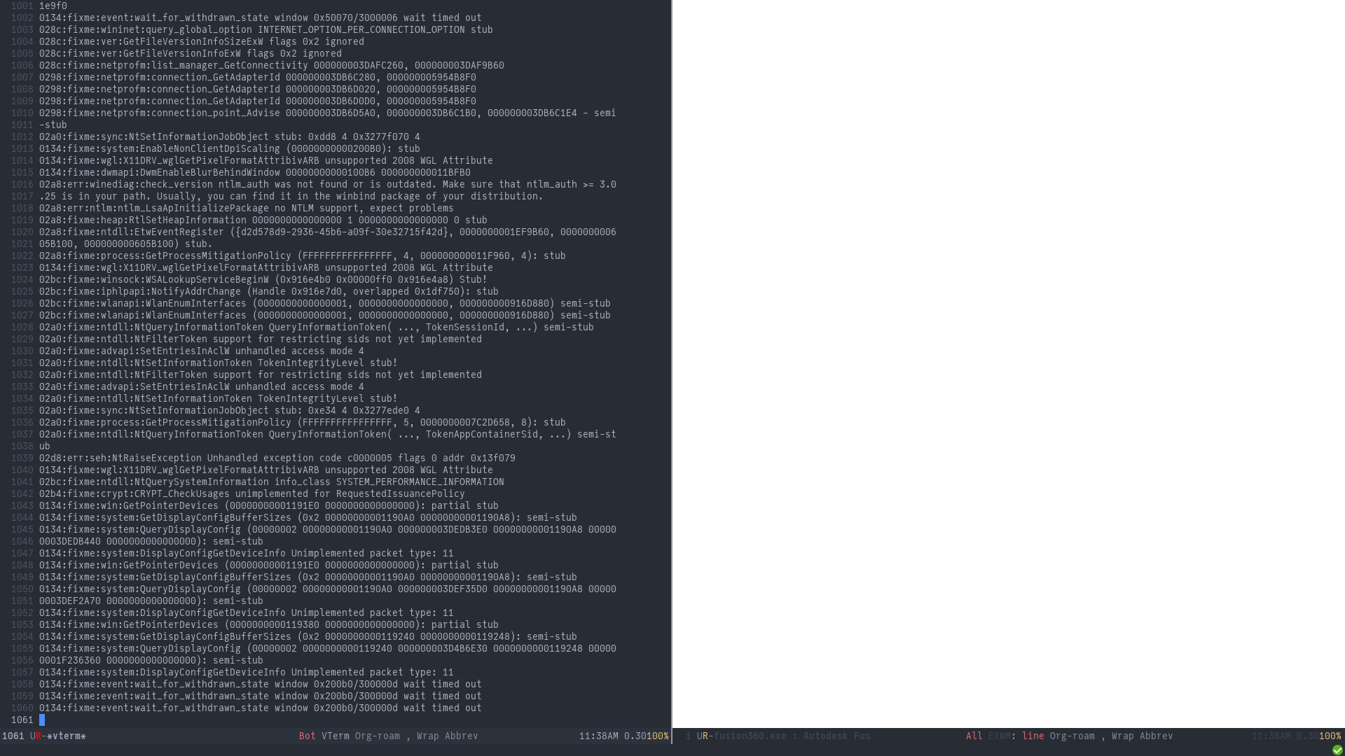 The application get stuck on a blank screen.... *solved* · Issue 25
