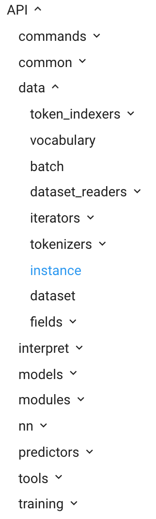 API docs aren't sorted properly · Issue #3686 · allenai/allennlp · GitHub