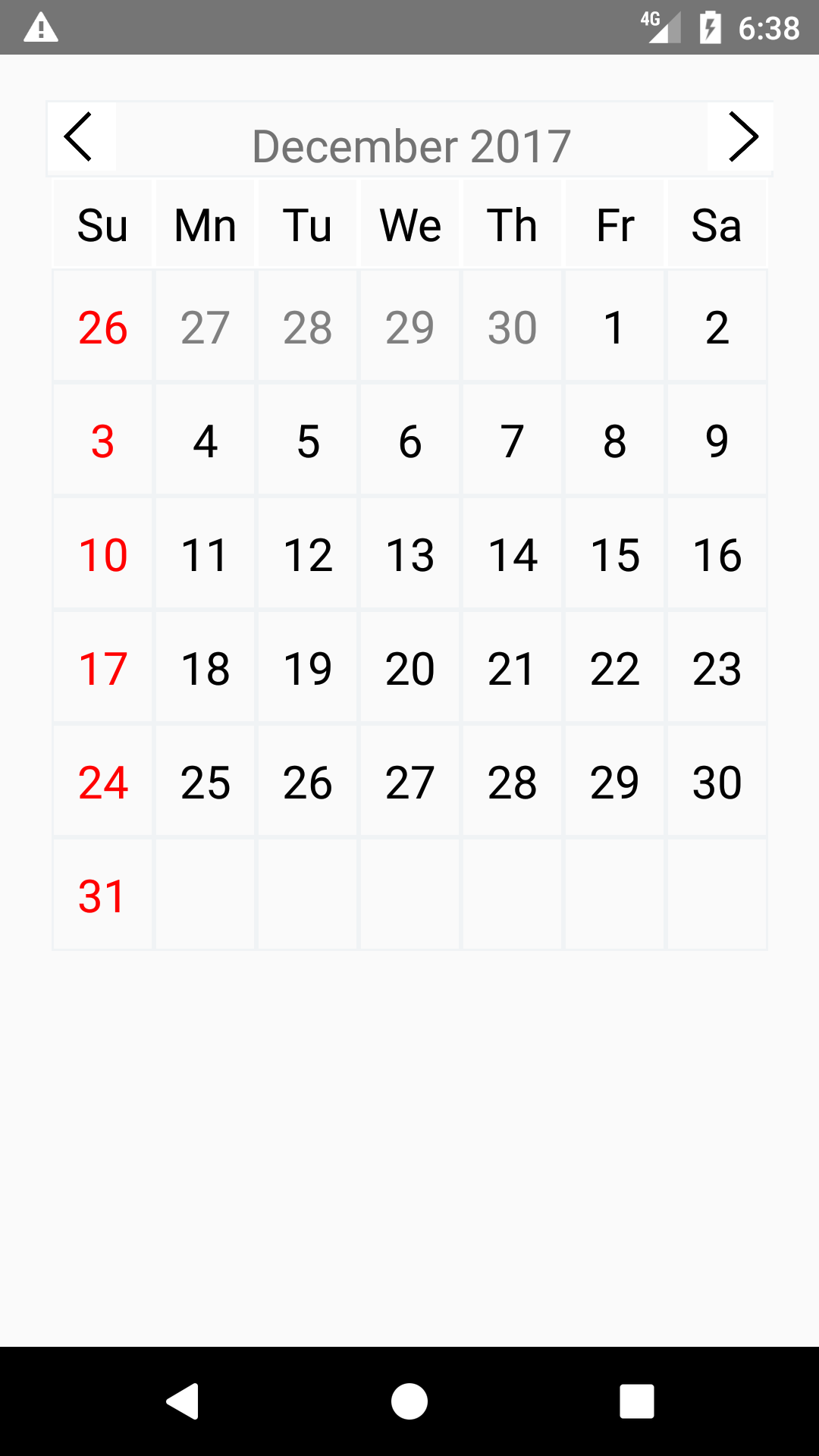 GitHub - iLeafSolutionsPvtLtd/react-native-calendar-date-picker