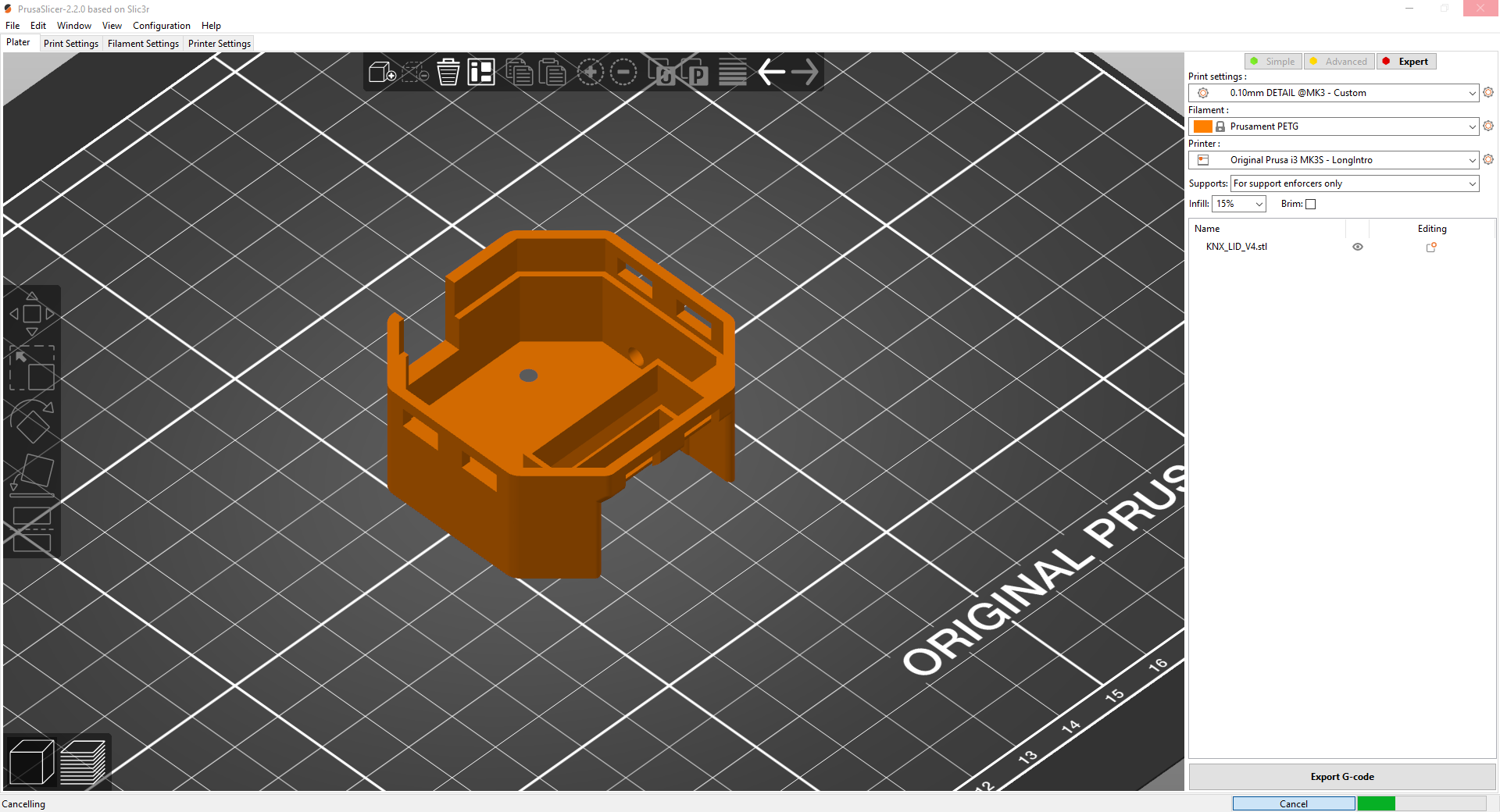 Slicing of part results in PrusaSlicer crash · Issue #3976 · prusa3d ...