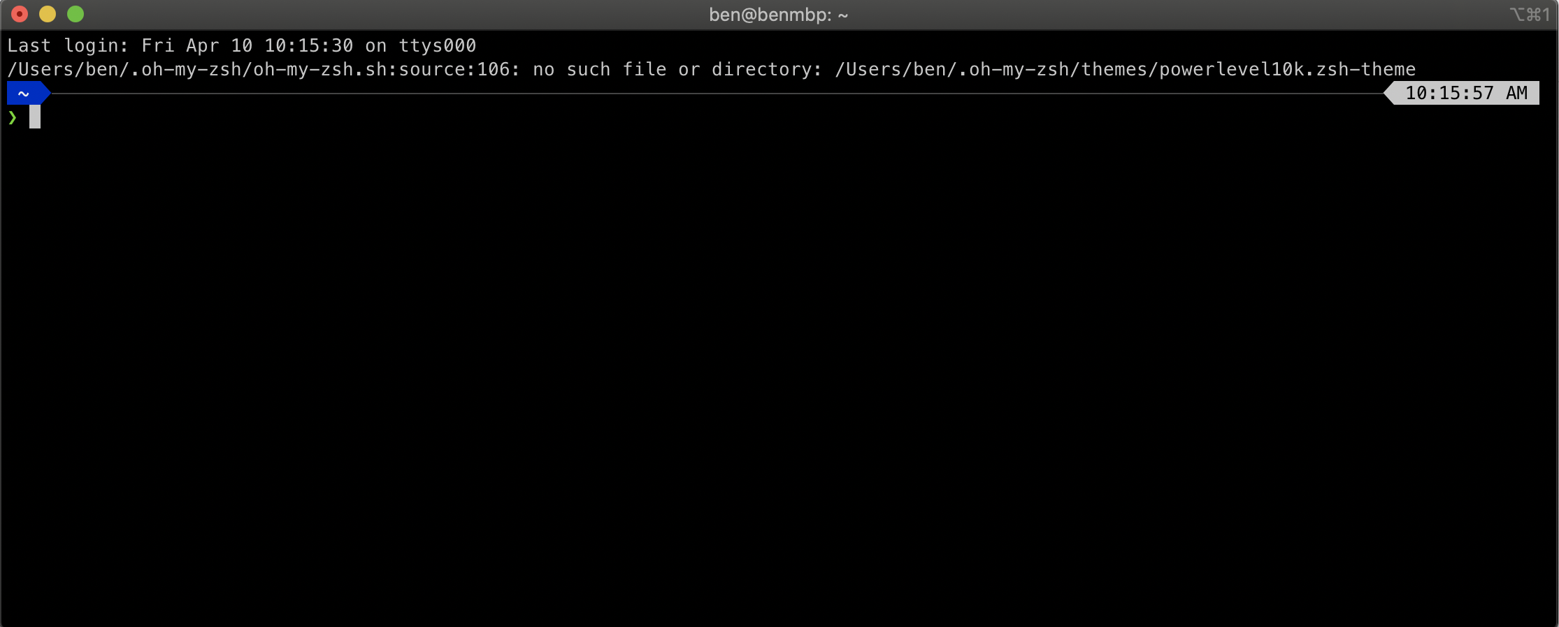powerlevel10k.zshtheme installed in wrong palce? · Issue 622 · romkatv/powerlevel10k · GitHub