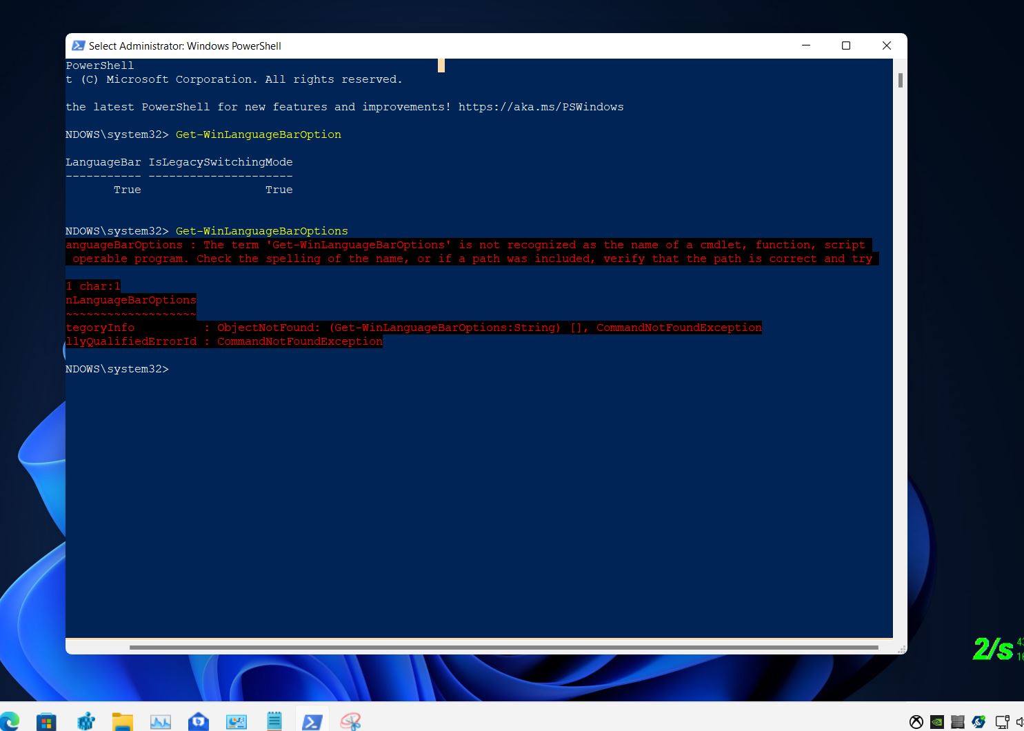 Example command incorrect · Issue #2511 · MicrosoftDocs/windows ...