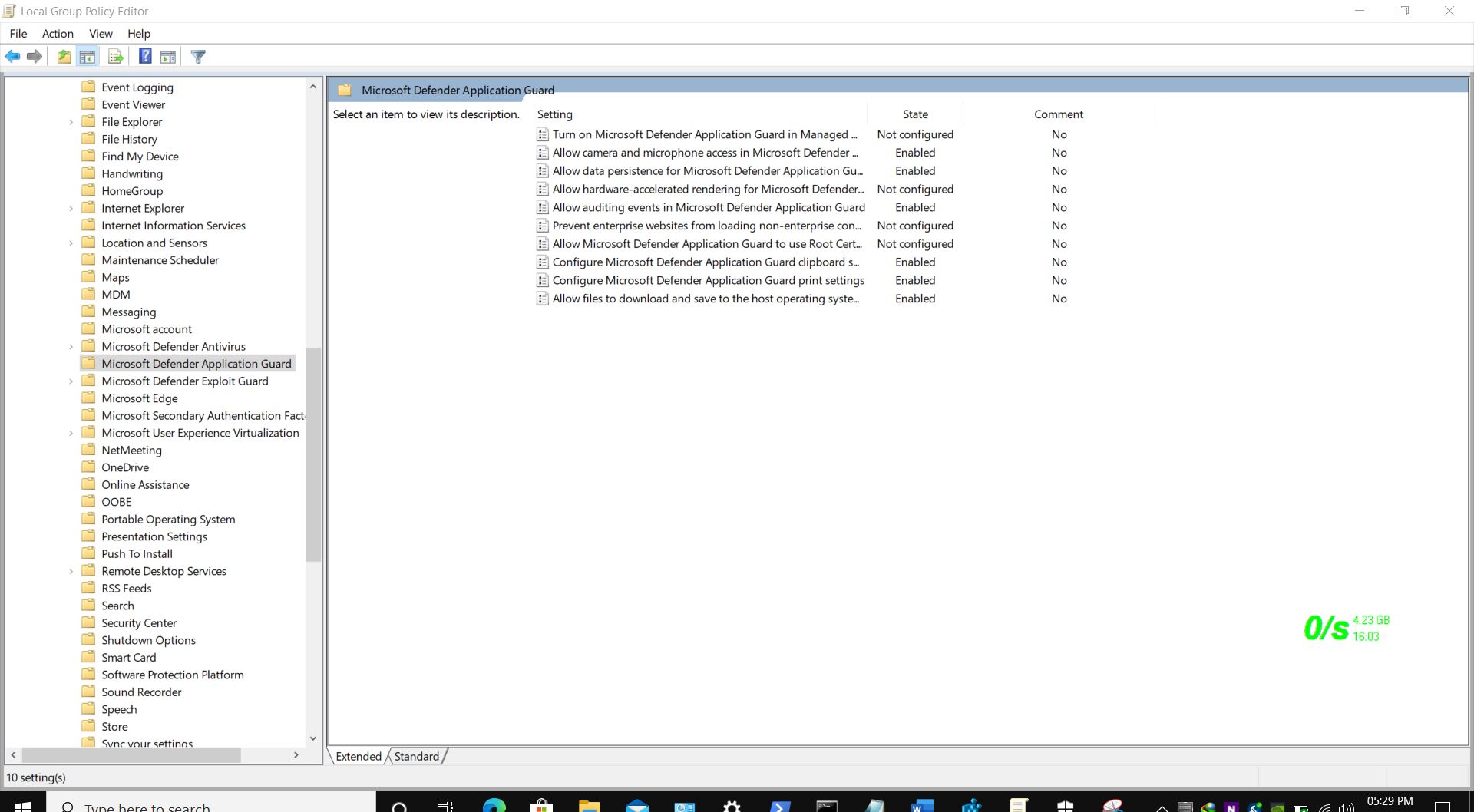 What are the RegEdit equivalents of Local Group Policy options for