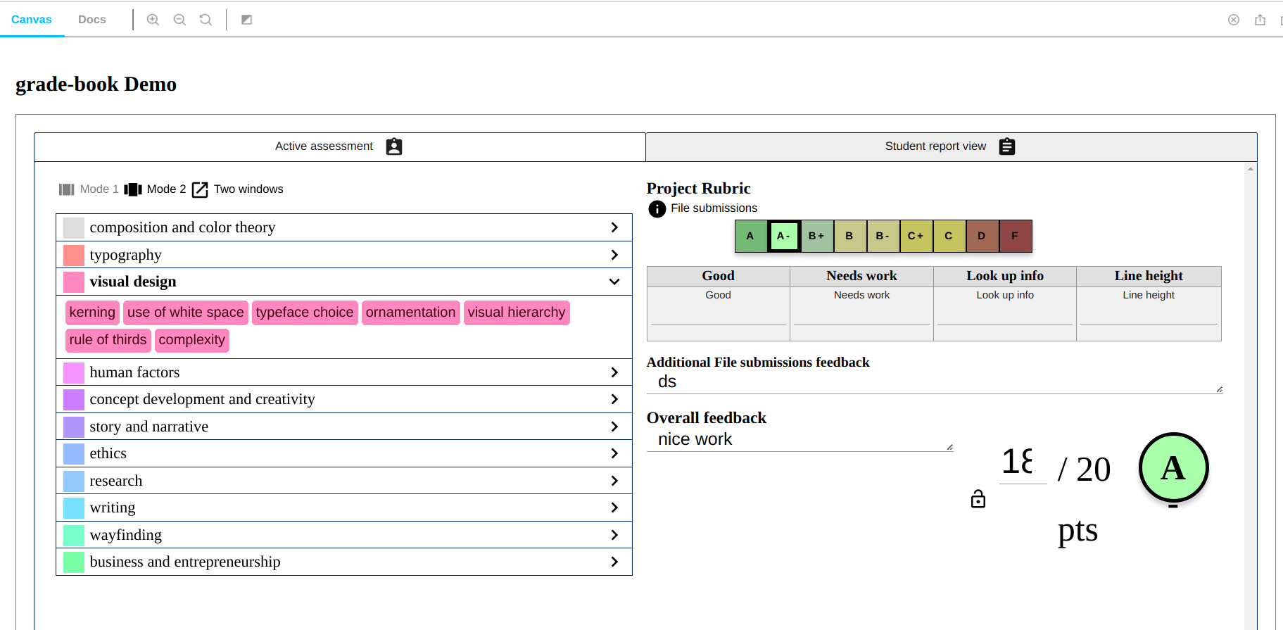 grading companion tool · Issue #1264 · haxtheweb/issues · GitHub