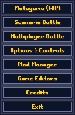 Main menu button layout revamp · Issue #269 · cortex-command-community ...