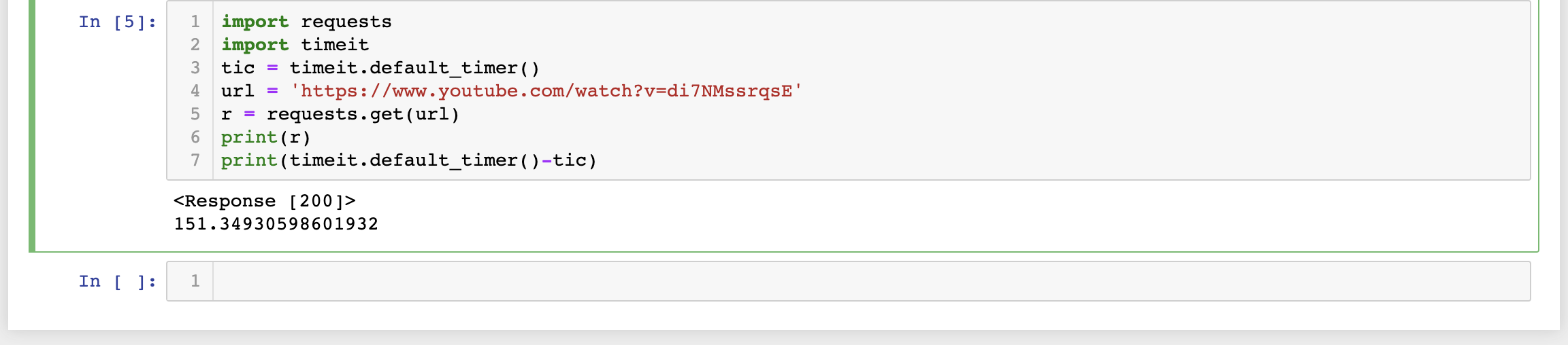 Reading Video link is taking minutes like literally 5 minutes ...