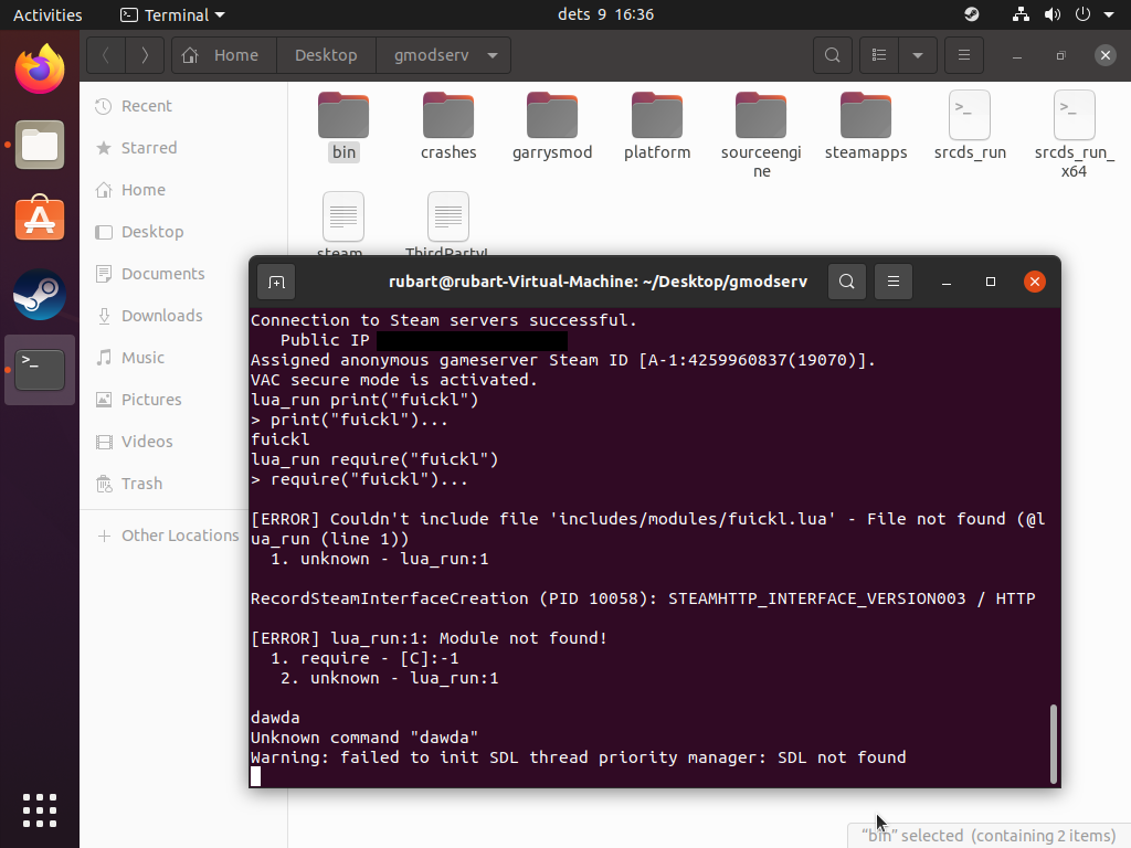 Linux server crash when require invalid library · Issue #5091 ...