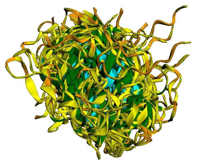 Color by model‘s residue for multiple models · Issue #696 · 3dmol/3Dmol ...