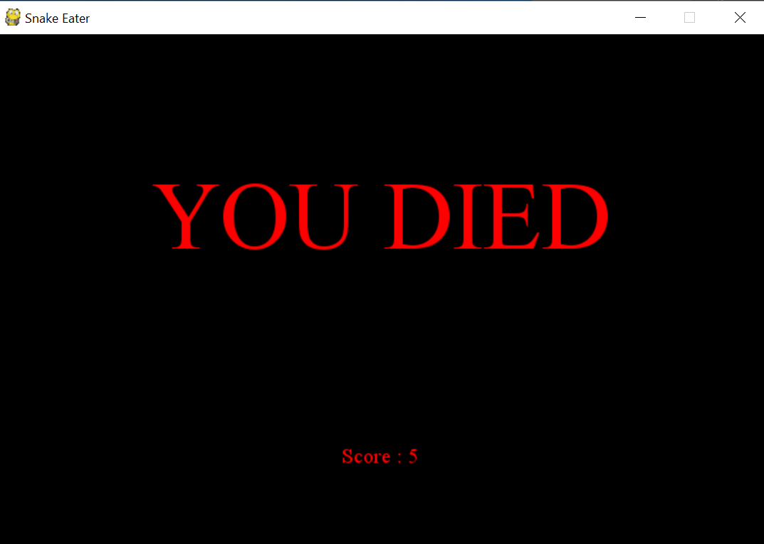 Snake Game in Python, Snake Game Program using Pygame