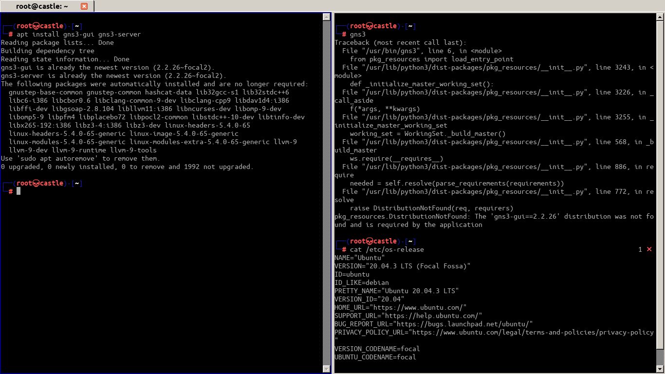 The 'gns3-gui==2.2.26' distribution was not found · Issue #3259 · GNS3 ...