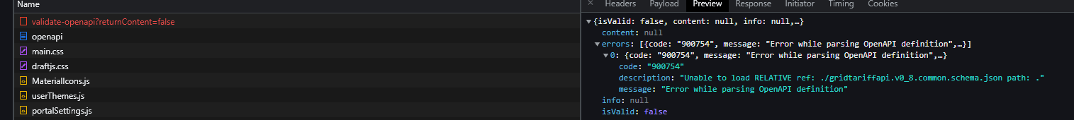 Openapi Content Validation Errors Not Printing in Carbon Logs · Issue ...