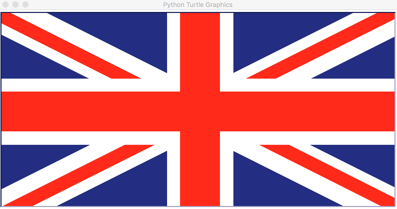 How To Draw Flags In Python