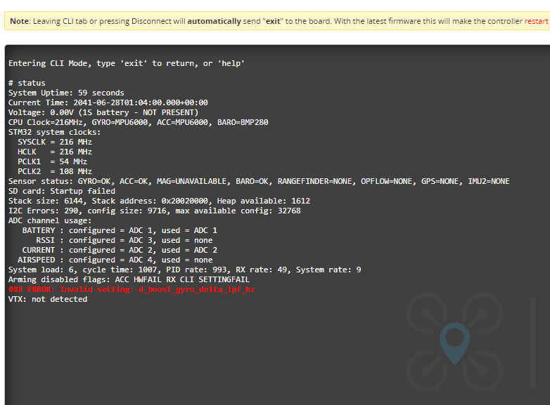 5.0-RC1 - Filter and Mechanics settings allow invalid values · Issue ...