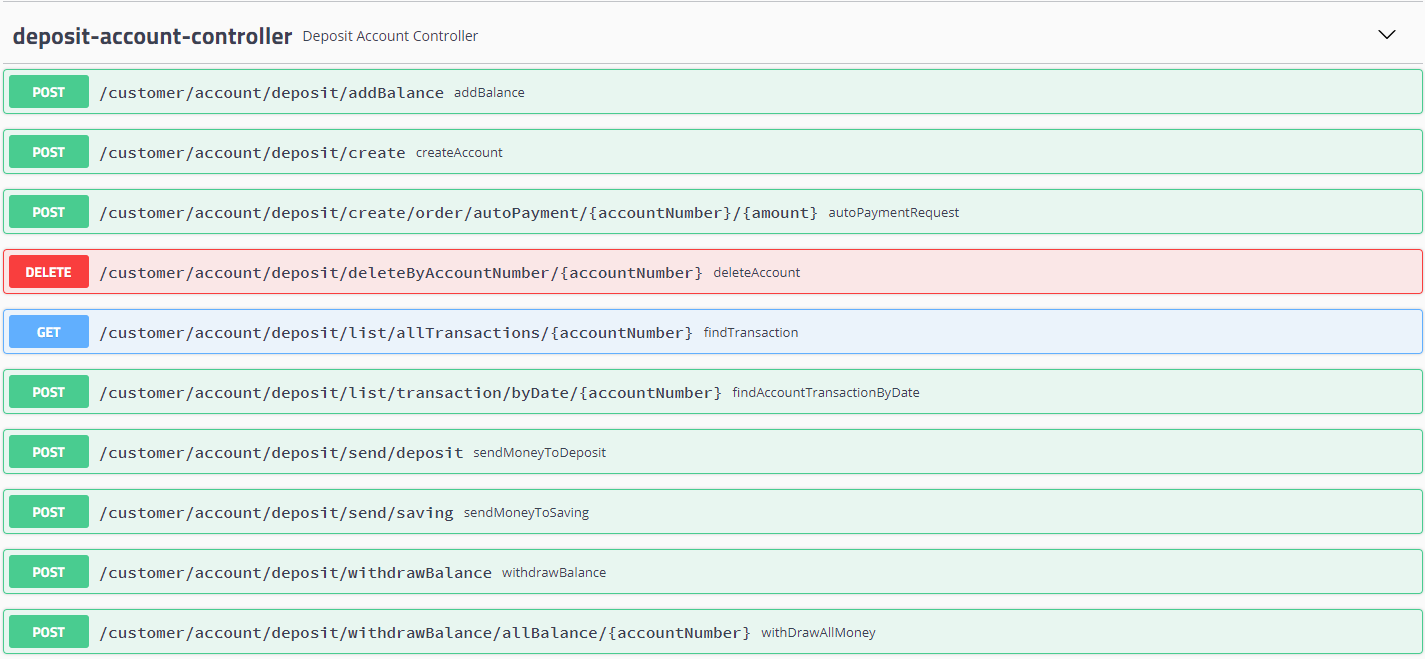 Account controller. Account controller