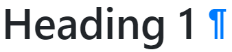 heading1