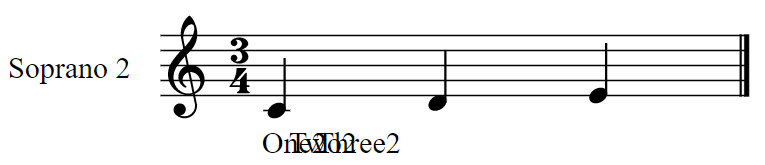 Positions of lyrics and other elements shifted when first measure ...