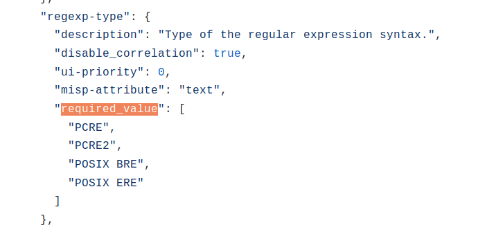 [Objects Final Tests] required values not displayed when creating an ...