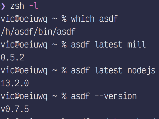 asdf latest shows help instead of latest stable version · Issue #598 ...