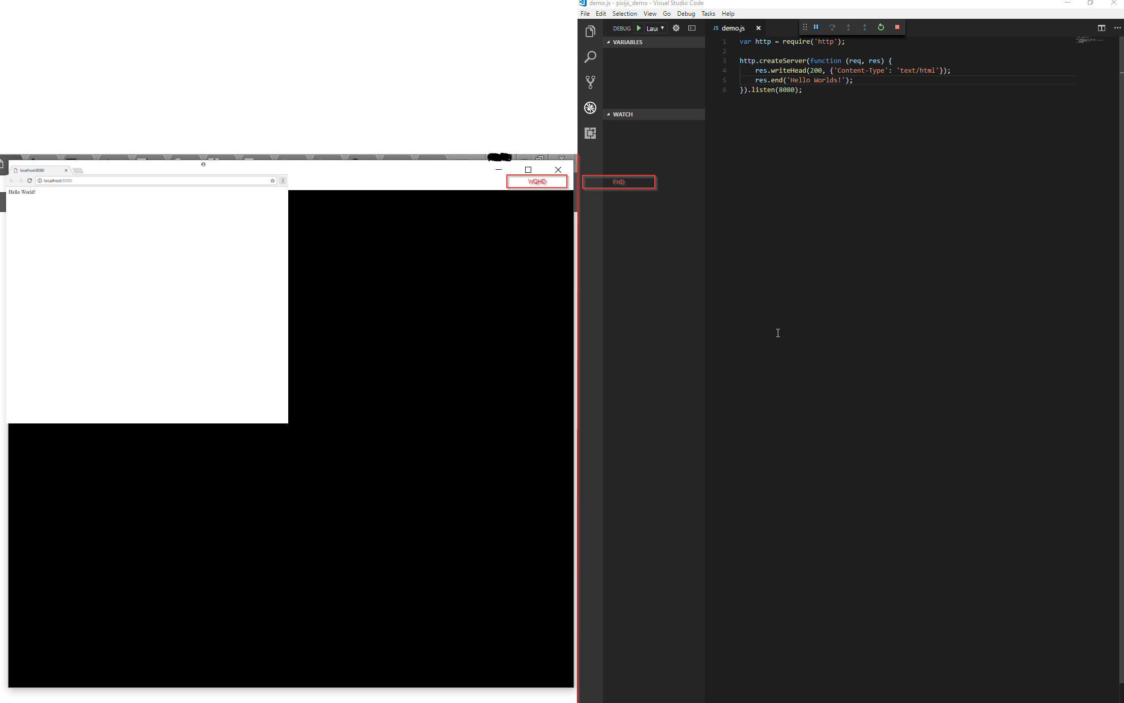 Display issue with multiple monitors (different resolution) · Issue ...