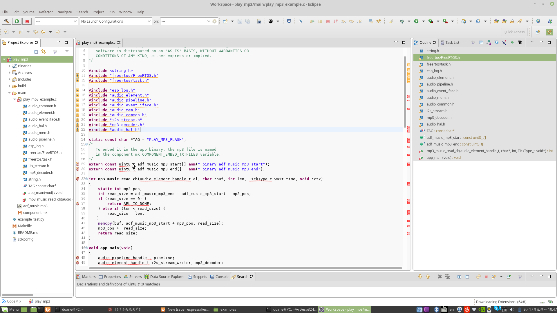 Eclipse · Issue #61 · espressif/esp-adf · GitHub