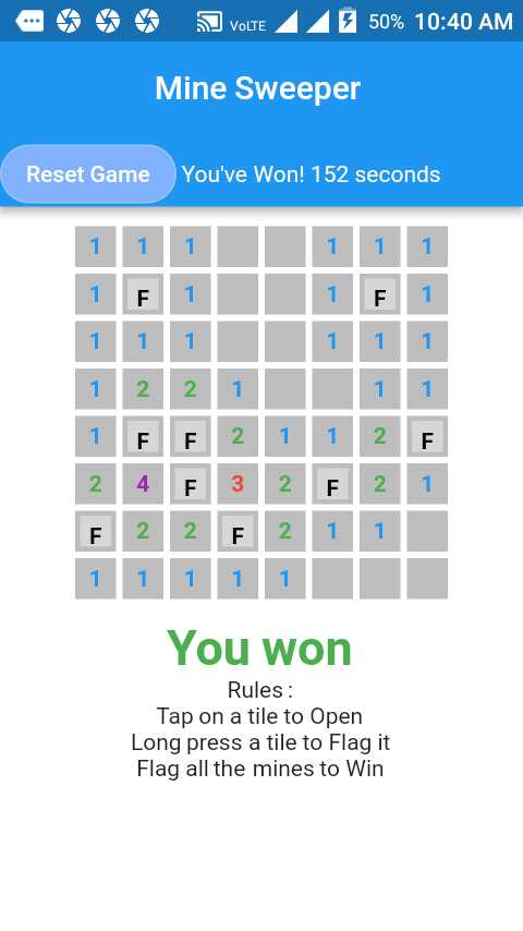 GitHub - Vigopi/mine_sweeper: MineSweeper game for Android and IOS ...