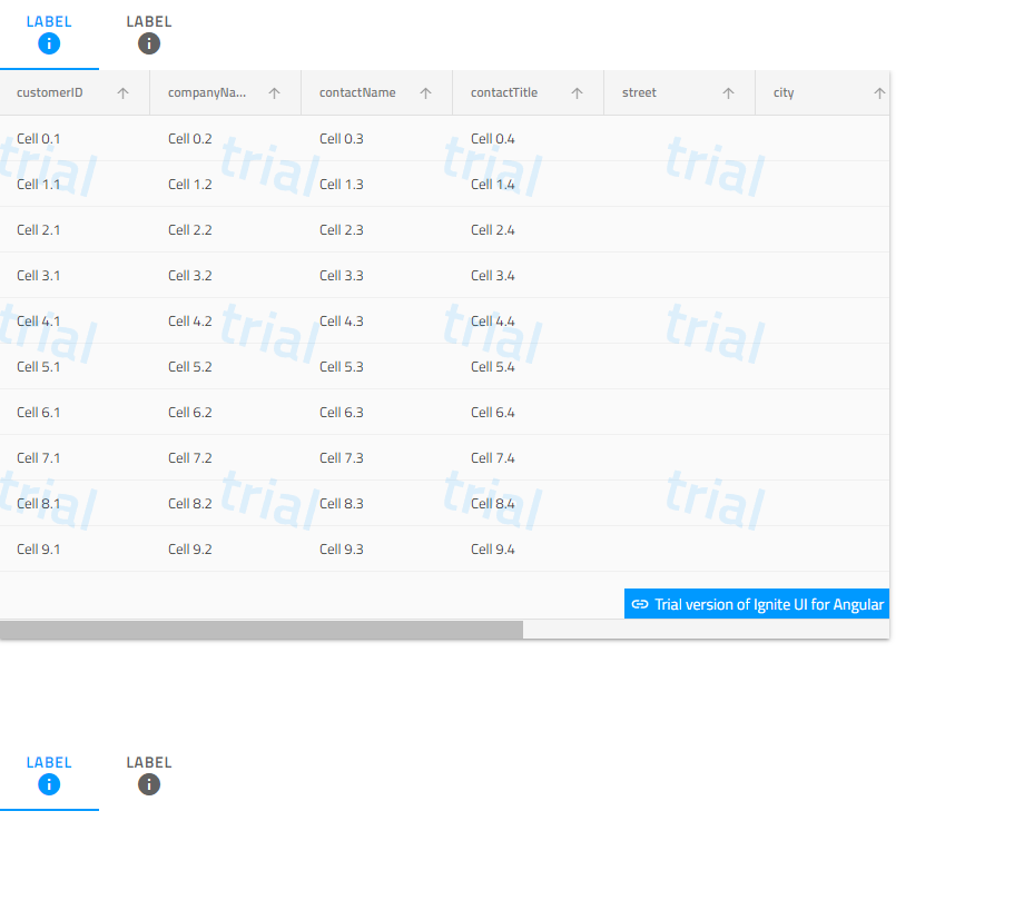 Grid used within a tab layout is overlapping · Issue #11408 · IgniteUI ...