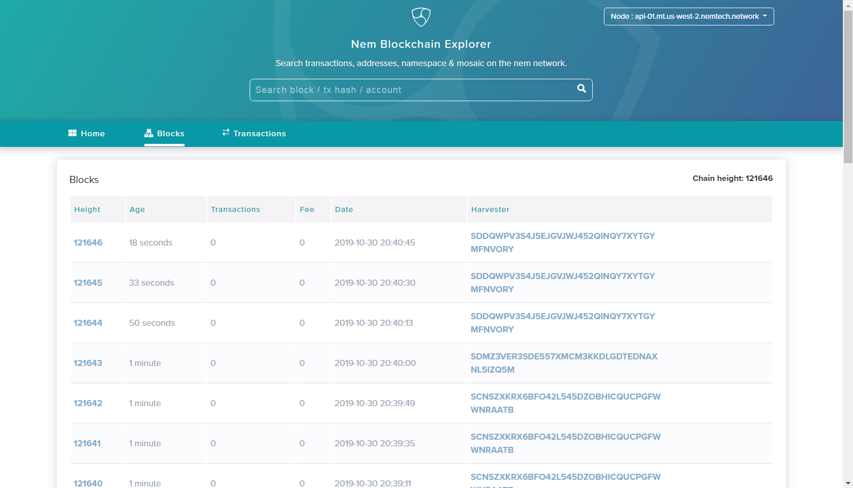 Blocks live data bug · Issue #175 · symbol/explorer · GitHub